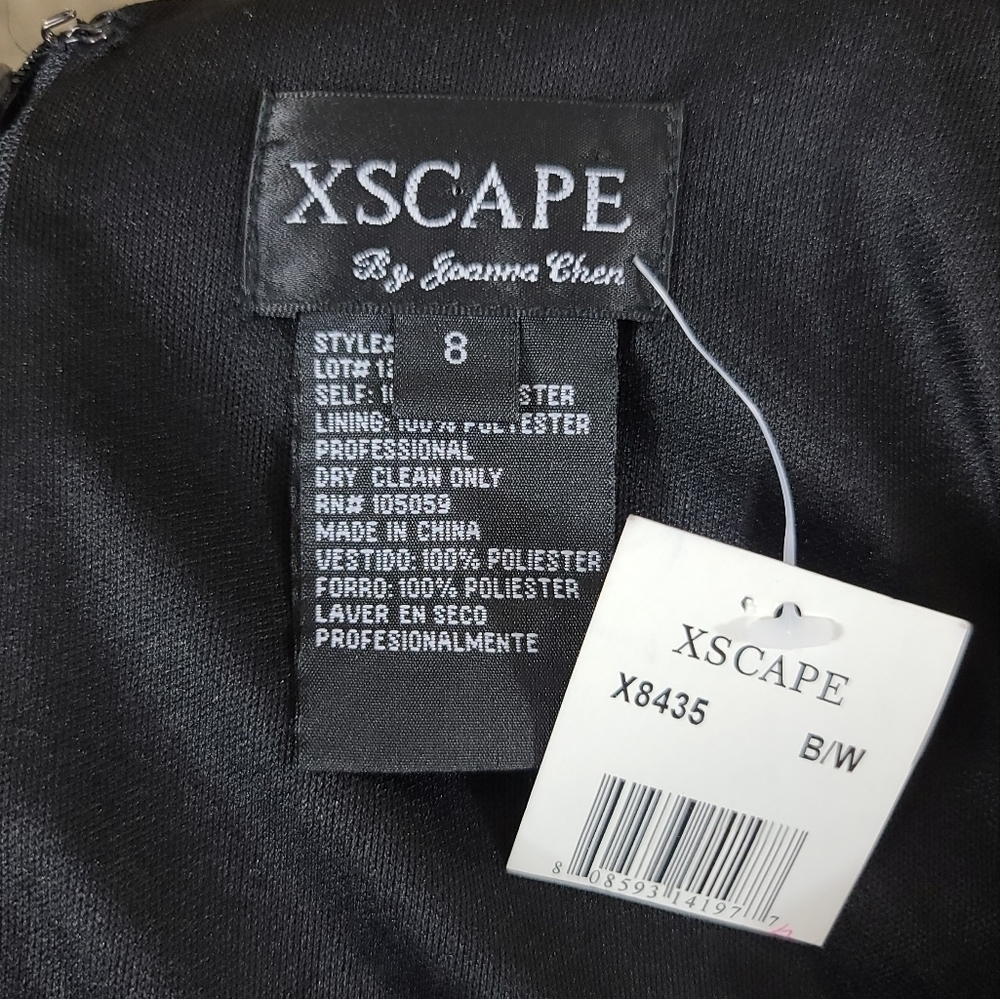 Xscape Layered Ruffle Sheath Dress - Picture 5 of 6